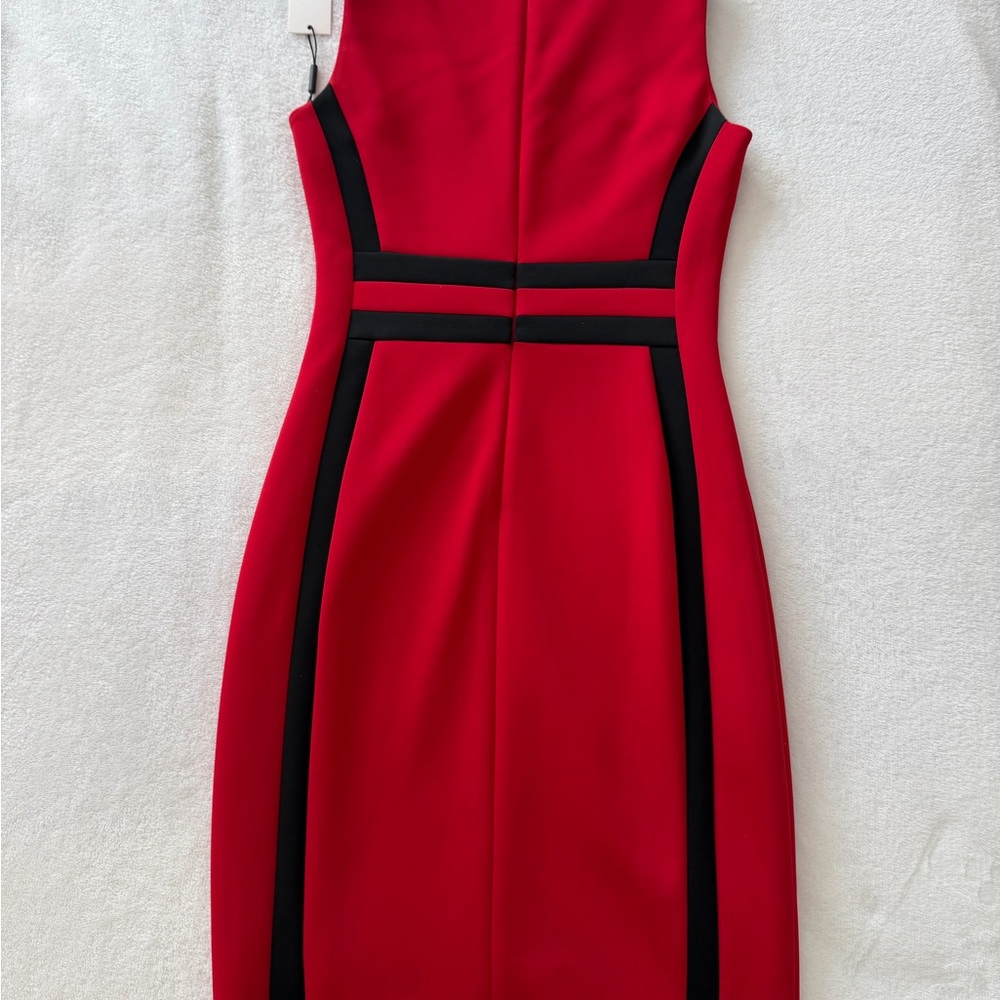 NWT‼️ Calvin Klein Red dress - Picture 2 of 4
